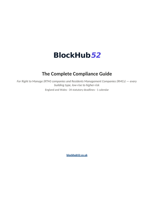 BlockHub52 UK Block Compliance Guide preview